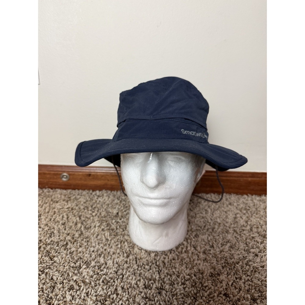 Smartwool‎ Men's Small/Medium Navy Blue Sun Hat Bush Hat Boonie